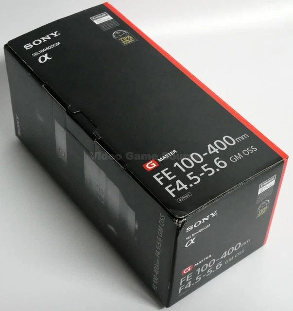 Sony Fe 100-400Mm F4.5-5.6 Gm Oss Vollformat Objektiv Sel100400Gm