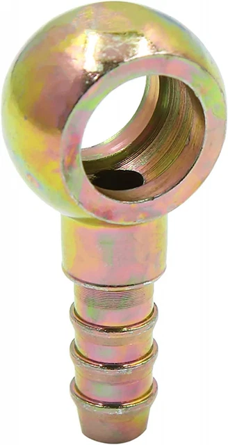sourcing map 8mm ID Tuyau Barbe 14mm Banjo Conduite essence raccord...