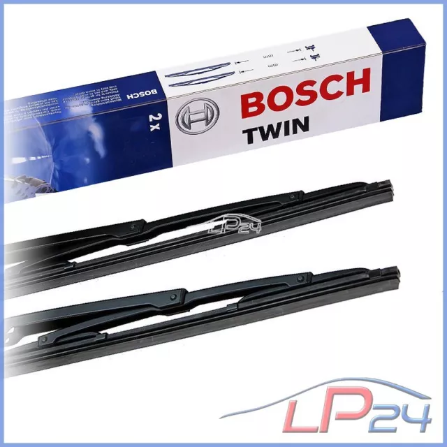 2 Bosch Twin Balai Essuie-Glace Pour Peugeot 206 Hayon Incliné+Berline+Break 98-