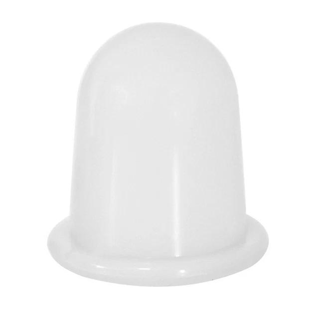 Silicone Cupping Therapy Kit Anti-aging Vacuum Cans for Body Care (White) FS2#