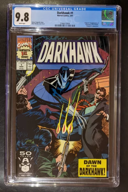 Darkhawk #1 CGC 9.8 - Key 1st Appearance of Darkhawk Chris Powell Marvel Comics