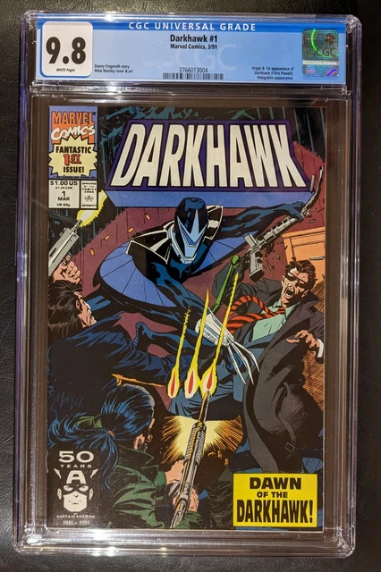 Darkhawk #1 CGC 9.8 - Key 1st Appearance of Darkhawk Chris Powell Marvel Comics