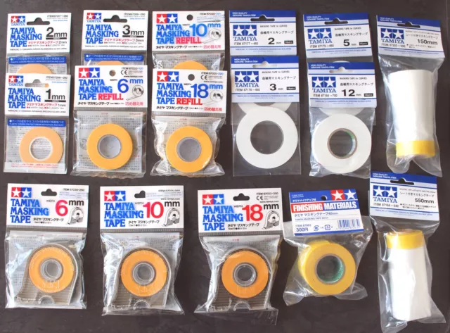 Tamiya Masking Tape Maskier Film und Folie mit Abroller oder Refill