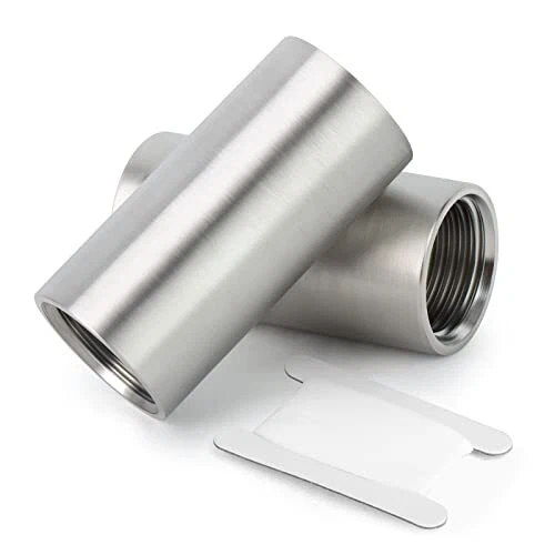 2PCS Stainless Steel Pipe Fittings, 3/4" NPT Female Threaded (2" Length)