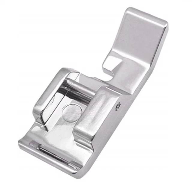 Piedino Metallico Universale Per Cerniere Sinistra/destra – Compatibile Con Macchine Da Cucire Singer, Brother, Alfa, Silvercrest (Snap-On)