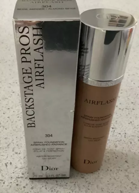 Dior Backstage Pros Airflash Spray Foundation 304 Almond Beige BNIB