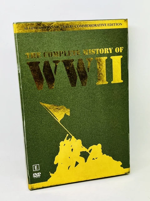 THE COMPLETE HISTORY Of WWII DVD Box Set 60th Anniversary 10 Discs PAL ...