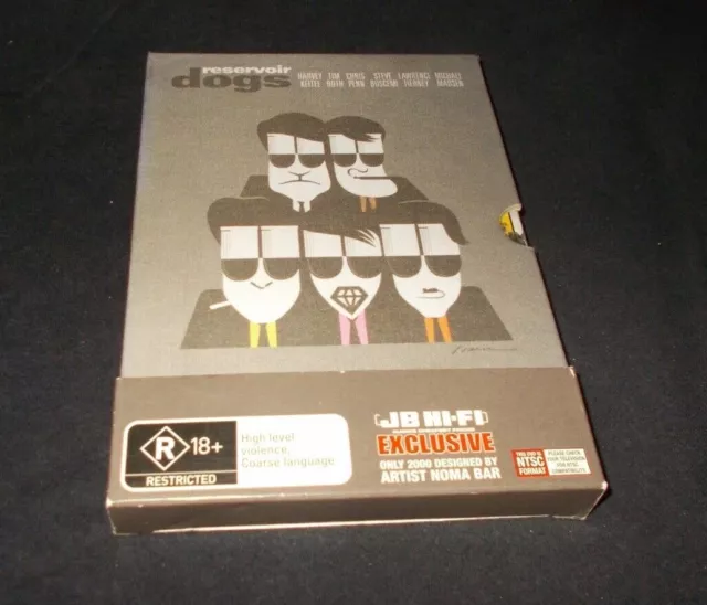 Reservoir Dogs dvd JB Hi Fi Exclusive limited edition of 2000 Noma Bar