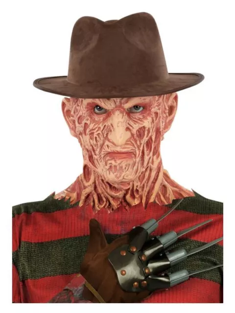 Freddy Krueger Incubo Cappello - Autentico Elm Street Halloween Fedora