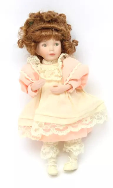 Vintage Dynasty Doll Anna Collection 7" Porcelain Collector Doll NWOT