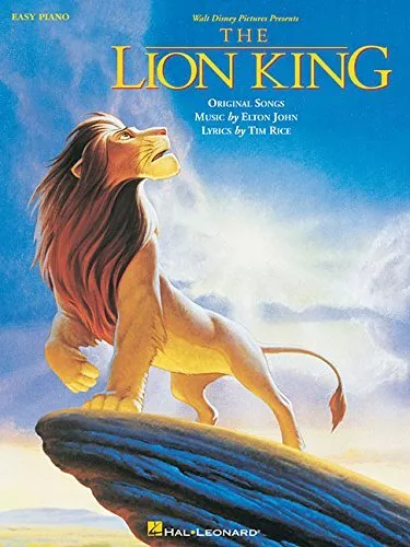 The Lion King Easy Piano by Tim Rice Book The Cheap Fast Free Post