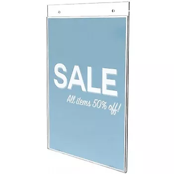 DEFLECTO DEFLECTO WALL MOUNT SIGN HOLDER A4 Portrait