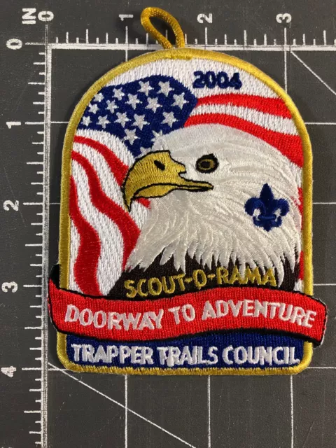 Junge Pfadfinder Von Amerika Scout-O-Rama Aufnäher Trapper Pfade Rat BSA Utah Ut