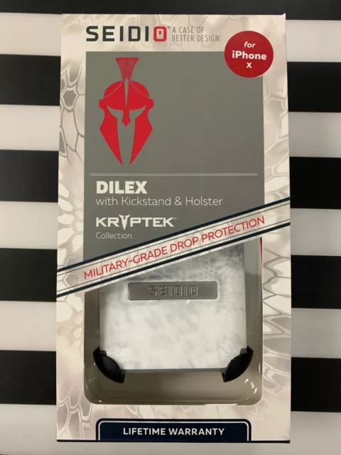 SEIDIO Dilex COMBO with Kickstand/Holster - iPHONE X KRYPTEK Yeti *N*E*W*