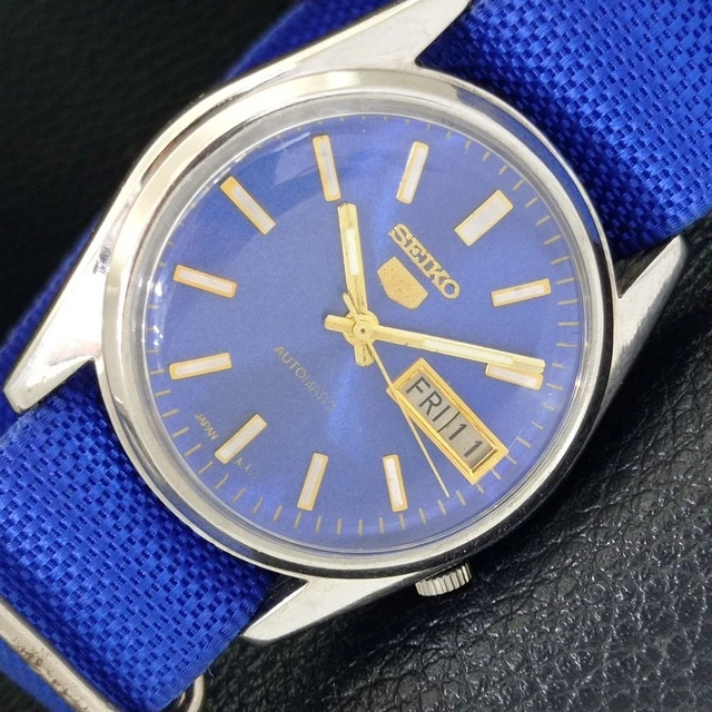 Montre Seiko 7009A Japonaise - Mécanique Automatique, Occasion, Style Classique Unisexe