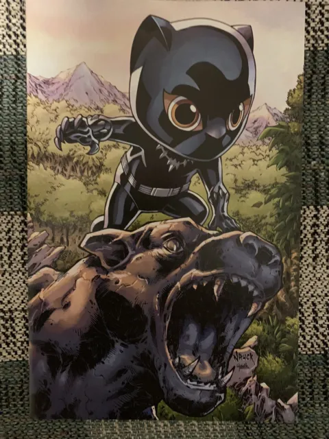 NYCC 2019 Exclusive BLACK PANTHER #16 Variant Todd Nauck Marvel Comic Book NM