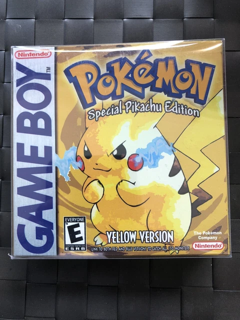 NINTENDO GAMEBOY,POKEMON SPECIAL Pikachu Edition,Yellow Version VGA