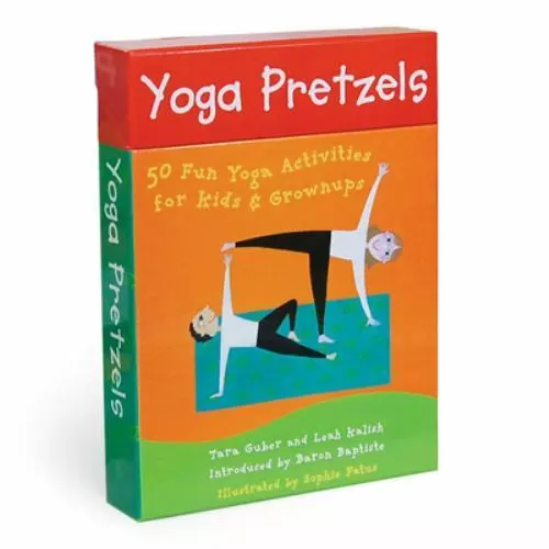 Yoga Pretzels by Leah Kalish and Tara Guber (2005, Cards,Flash Cards)