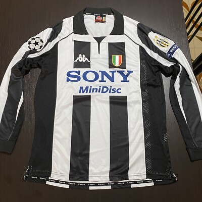 Alessandro MAGLIA CALCIO RETRO 10 DEL PIERO JUVENTUS HOME 97-98 ALESSANDRO ALEX ZIDANE UCL 