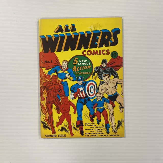 Flashback #23 Reprints All Winners Comics #1 1974 FN Golden Age