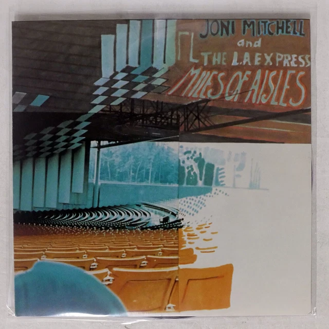 Joni Mitchell Miles Of Aisles Asylum P5169Y Japan Vinyl 2Lp