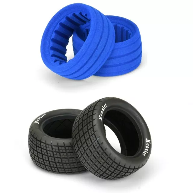 Pro-Line Hoosier Angle Block 2.2" M4 Rear Tires 1/10 Dirt Oval & Sprint Racing