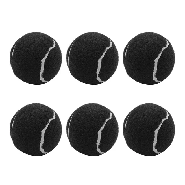 6Pcs Pack Tennis Balls Wear-Resistant Elastic Training Balls 66mm Ladies Be D6E2