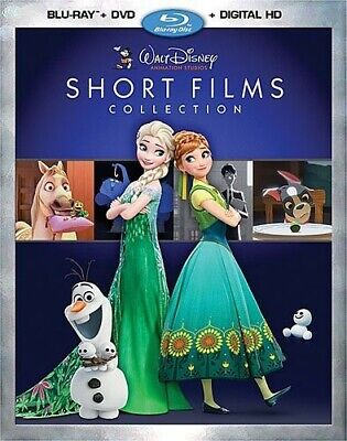Walt Disney Short Films Collection Frozen Tangled (Blu-ray/DVD+Digital) w/ slip