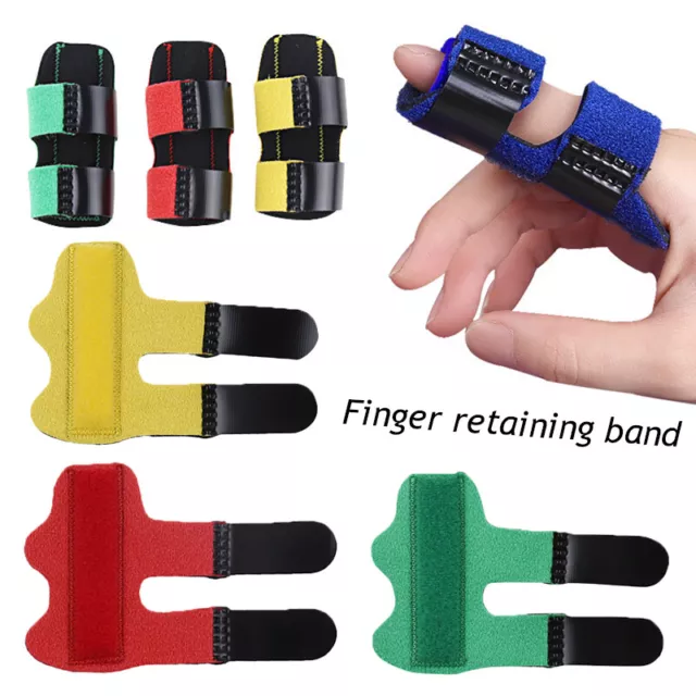 1x soporte de férula de dedo alivio del dolor disparador fijación extensor correcto ‡