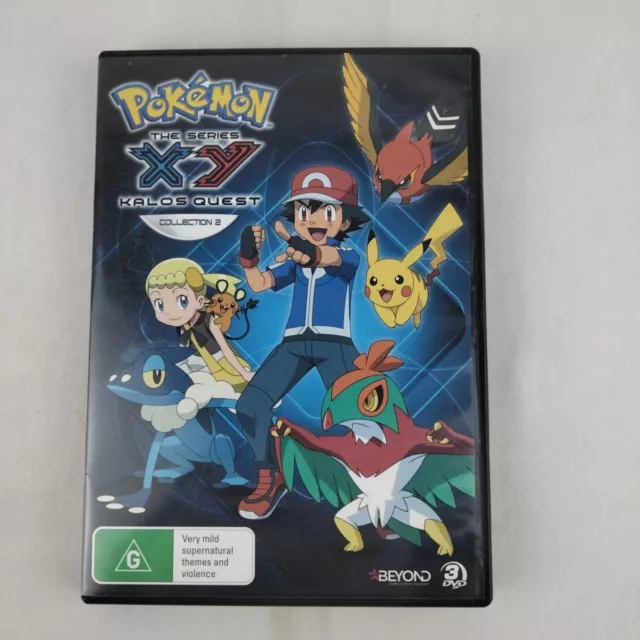 Pokemon the Series: Xy Kalos Quest Set 1 (DVD, 2014) for sale