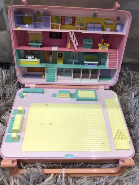 Vintage Polly Pocket -Bowling Alley Cassette Player/ Disco Cassette Player