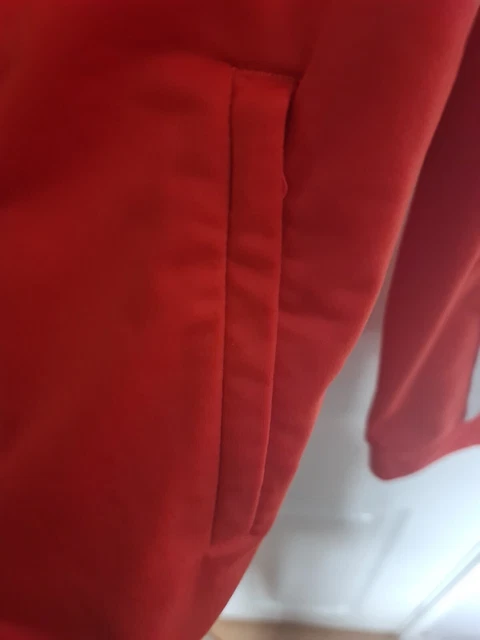 Adidas Top Tracksuit Jacket orange Girls Age 7-8 6