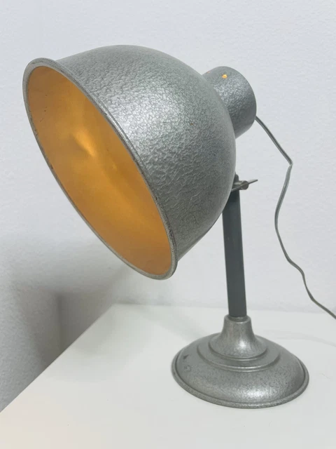 Lámpara Industrial Gris 1970s Design