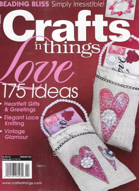 Crafts 'N Things Magazine Handmade Gifts Elegant Lace Knitting Vintage Glamour