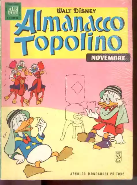 *** Almanacco Topolino N. 11 Novembre 1965 - Albi D'oro Mondadori ***