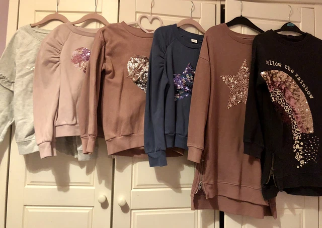 Next girls jumper/ sweater bundle age 8