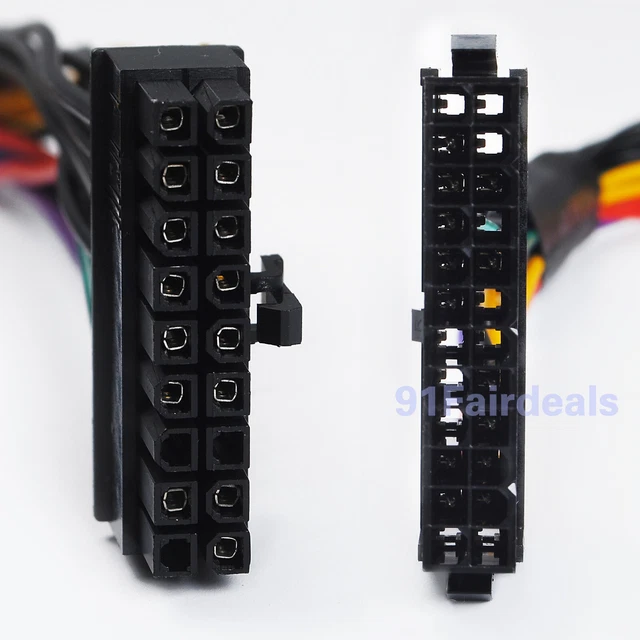 ATX PSU POWER Supply Cable 24Pin to Motherboard 18Pin 18AWG for HP Z210