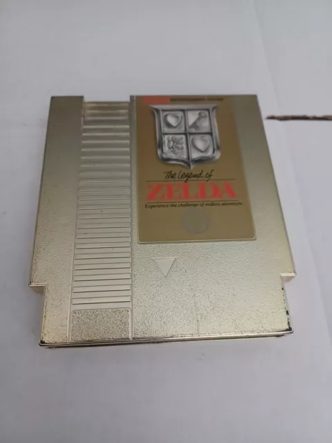 Nes - The Legend of Zelda Rev A Round Seal Nintendo Complete #1981