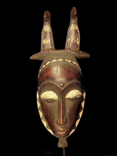 AFRICAN special African tribal mask African Masque Guro Maskc- 1948