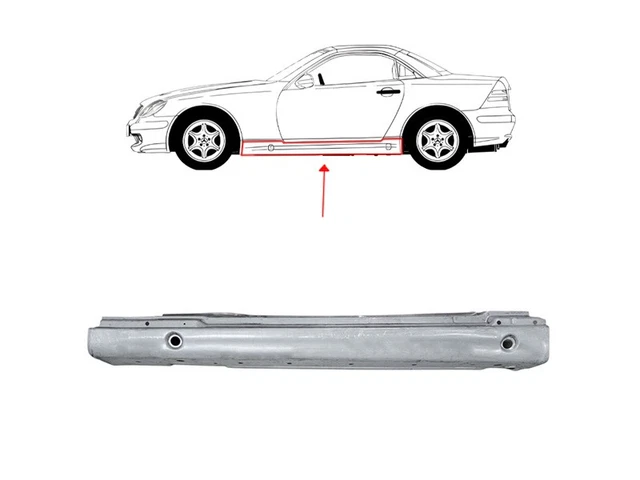 Mercedes S-Klasse W221 2005-2013 Seiten Schweller Paar Reparaturblech L+R