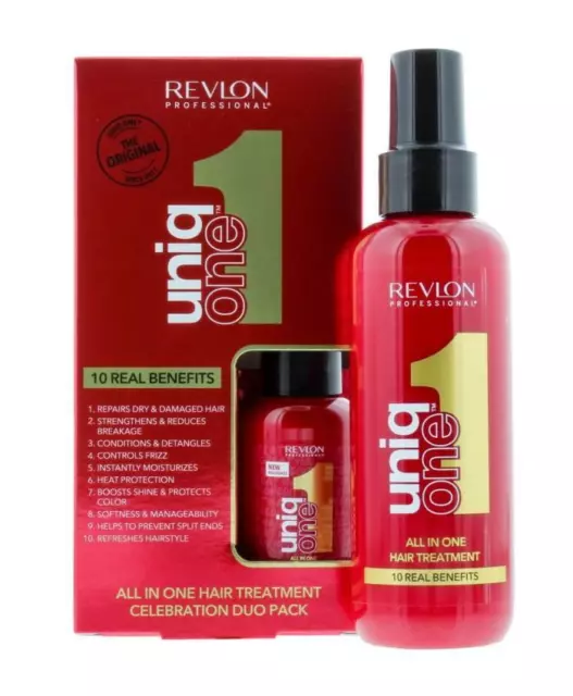 Revlon Uniq One Original All in One Hair Treatment, Celebration Duo Pack