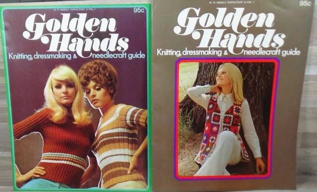 Vtg Golden Hands Part 6 Vol 1 Guide to Knitting Dressmaking Needlework Softcover