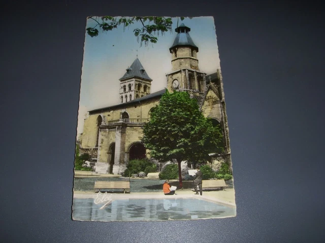 CP CARTE POSTALE GIRONDE BORDEAUX BASILIQUE SAINT SEURIN - Ecrite en 1961