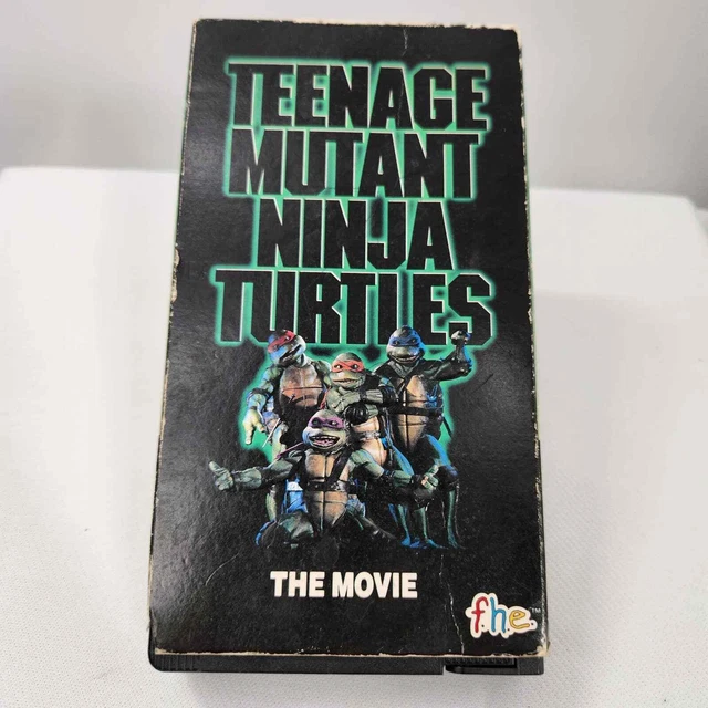 TEENAGE MUTANT NINJA Turtles The Movie (VHS, 1990) f.h.e. EUR 8,53