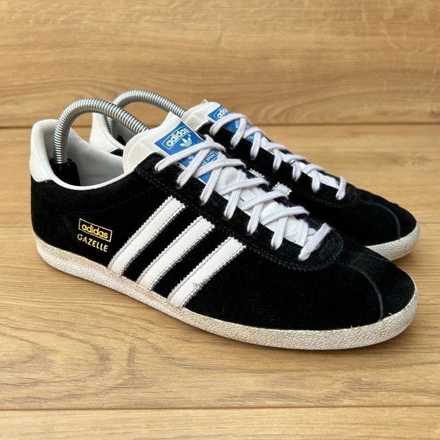 ADIDAS OG MENS Uk 5 Eu 38 Gazelle Suede Trainers Burgundy White