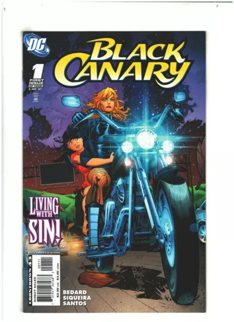 Black Canary #1 NM- 9.2 DC Comics 2007 Green Arrow app.