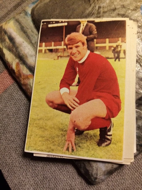 Xm38 Card Sticker Soccer Stars Football No 157 Emlyn Hughes