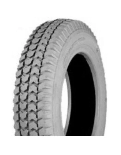2 X Pneumatici con Tubo, Pneumatici, Auto Elettrica, 3.00-8, C-248, Grigi