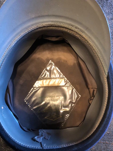 Schwarze Mütze,Kappe,Schirmmütze, Wehrmacht,Soldat, Landser,Offizier 6