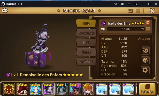 Échange ou Vente de Compte Summoners War [FR